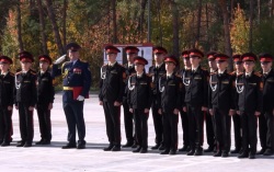 Четыре десятка новобранцев Амурского кадетского корпуса приняли присягу