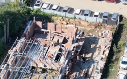 В столице Приамурья дрон помог полиции найти нелегалов на стройке