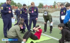 Семейные спортивные состязания прошли в самом молодом городе Ингушетии