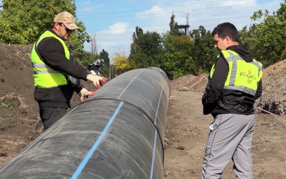 Реконструкцию водовода в Макеевке с благоустройством дорог и тротуаров завершат в первой половине 2027 года