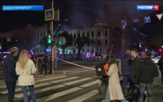 В Петербурге сгорел особняк Миллера