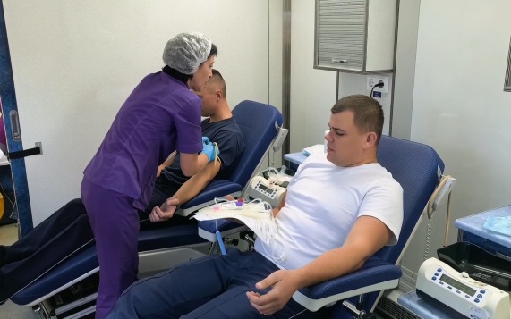 В Белгороде прошла донорская акция в поддержку детей, пострадавших в ДТП