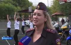 Урок безопасности дорожного движения прошел в 52-й школе Владивостока