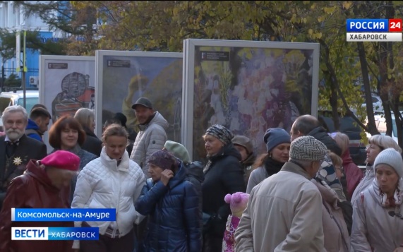 Картины – круглый год, в любое время суток: в Городе юности открылась уличная выставка