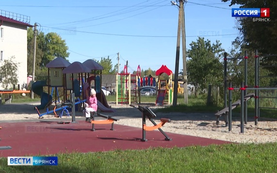 Свет, асфальт и спорт: брянское село получило современную зону отдыха