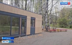 В сыктывкарском парке имени Кирова началось строительство торгового ряда