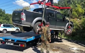 В центре Сочи эвакуировали 26 машин