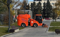 В столице Приамурья спецтехника ГСТК перешла на зимний режим работы
