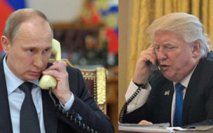 Владимир Путин провел телефонный разговор с Дональдом Трампом