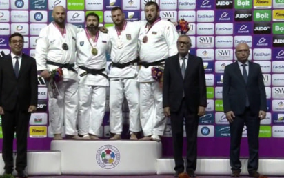 Дзюдоист Тасоев стал трехкратным чемпионом мира после победы в Баку