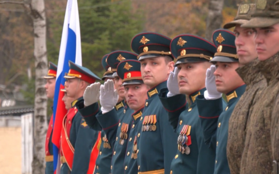 35-му инженерно-саперному полку Восточного военного округа присвоено звание "гвардейского" за героизм