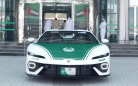 Суперкар Lamborghini Temerario будет патрулировать туристические места Дубая