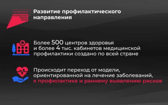 Последние достижения отечественного здравоохранения