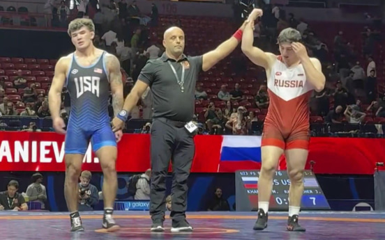 Российские борцы лидируют на молодежном чемпионате мира в Лас-Вегасе