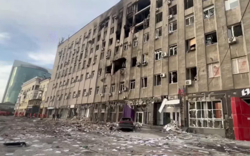 Последствия ночной атаки ВСУ ликвидируют в Донецке