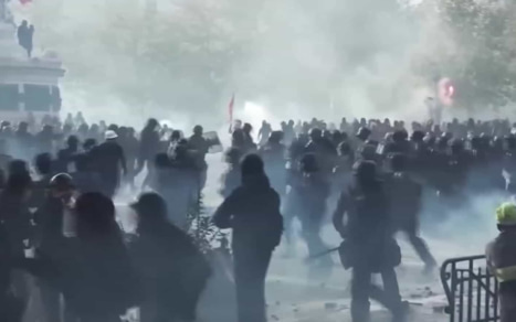 Французские протесты могут перейти к вооружённому насилию