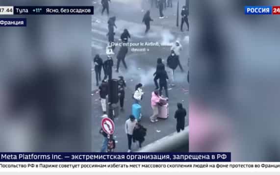 Франция выделит помощь владельцам разграбленных магазинов