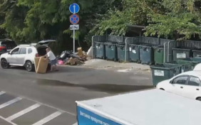 В Хостинском районе Сочи поймали "черных мусорщиков"