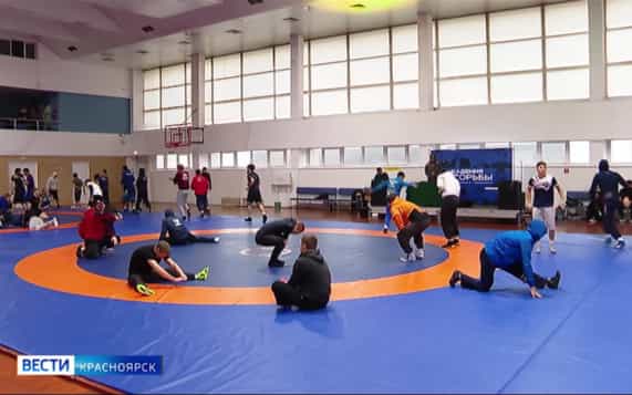 В красноярской Академии борьбы прошла музыкальная тренировка