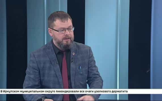 Гость студии — заместитель министра цифрового развития и связи Иркутской области Владимир Лойчиц