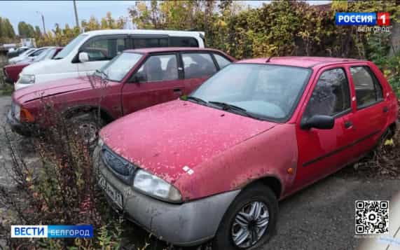 В Белгороде с начала года выявили 371 брошенный автомобиль