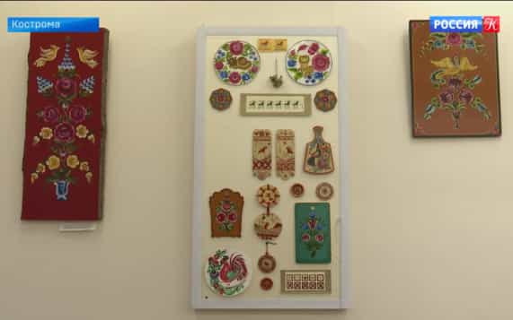 Роспатент зарегистрировал товарный знак костромской росписи