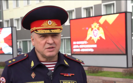 Московский ОМОН "Авангард" отметил 39-летие