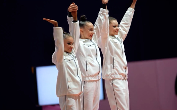Наши спортсменки триумфально выступили на клубном чемпионате мира по художественной гимнастике AEON Cup 2026