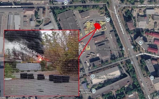 Российские военные ночью поразили склад беспилотников и уничтожили хранилища боеприпасов ВСУ