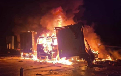 Сообщения о взрывах этой ночью приходили из Днепропетровска