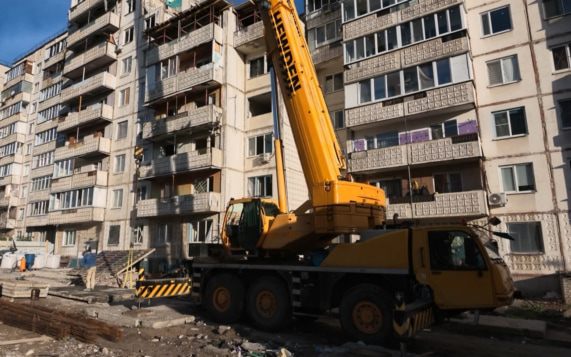 Поврежденный при атаке ВСУ дом на Преображенской в Белгороде восстановят весной