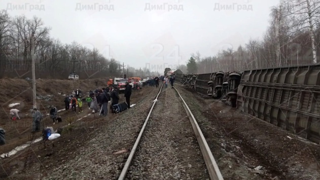 Сход поезда Москва-Челябинск в Бряндино: более 20 пострадавших среди пассажиров, включая детей